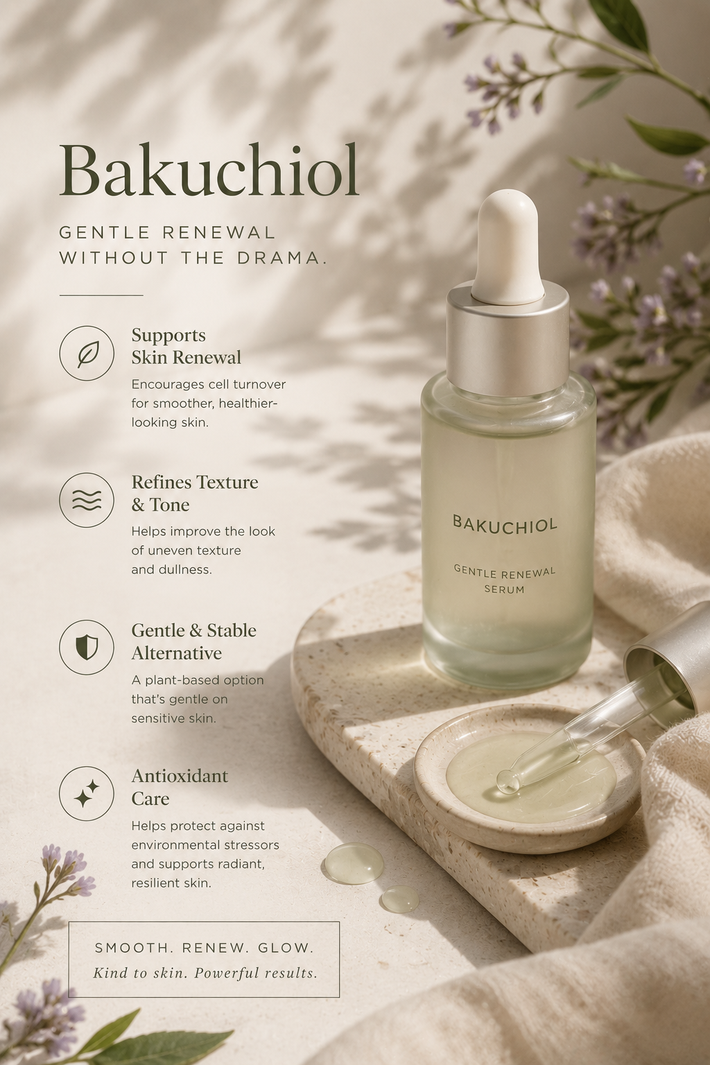 Bakuchiol: Elegant, Gentle Renewal