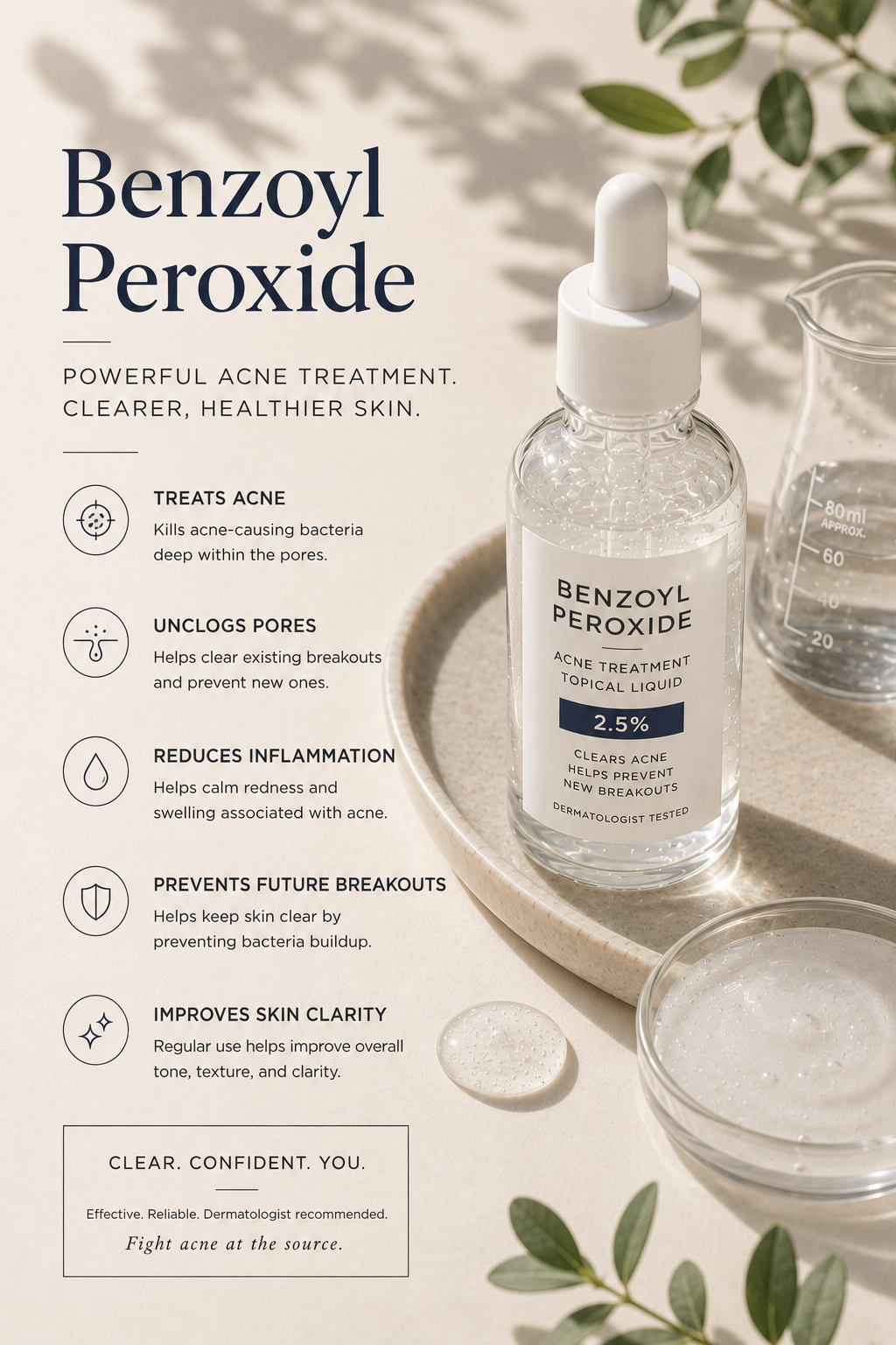 Benzoyl Peroxide: A Simple, Proven Acne-Fighting Ingredient (Use Gently)