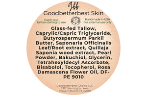 Future-powered  Tallow cream 50g concentrated, velvety texture with Acetyl Zingerone, oil soluble Vitamin C, Bakuchiol,