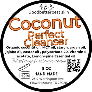 Coconut Perfect Cleanser 4oz, 8oz