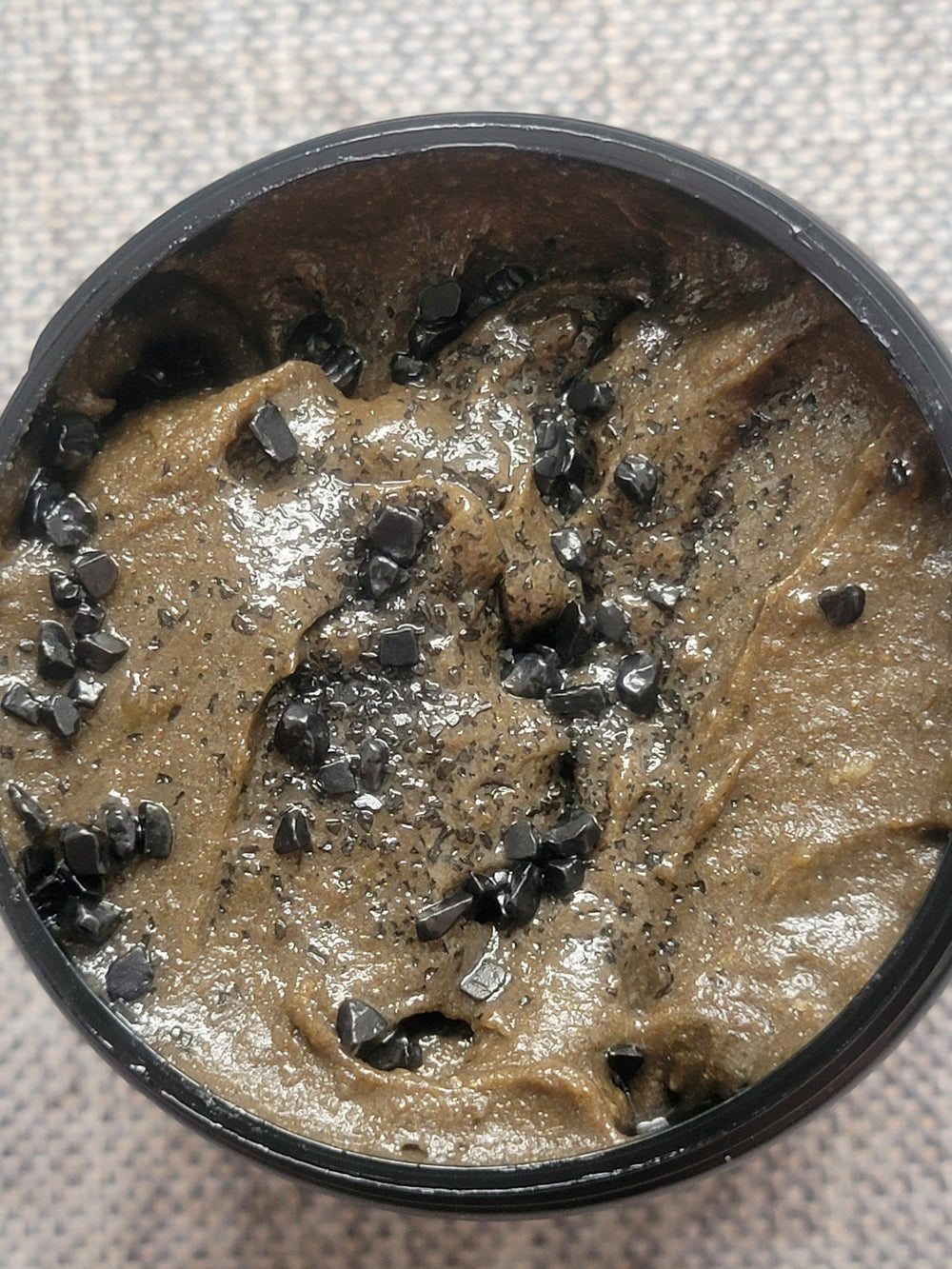 Hair Anti-gray+thickening+ Regrowth Ancient Miracle Herbs all in one Scalp scrub& mask Fo-ti and Rosemary 10oz