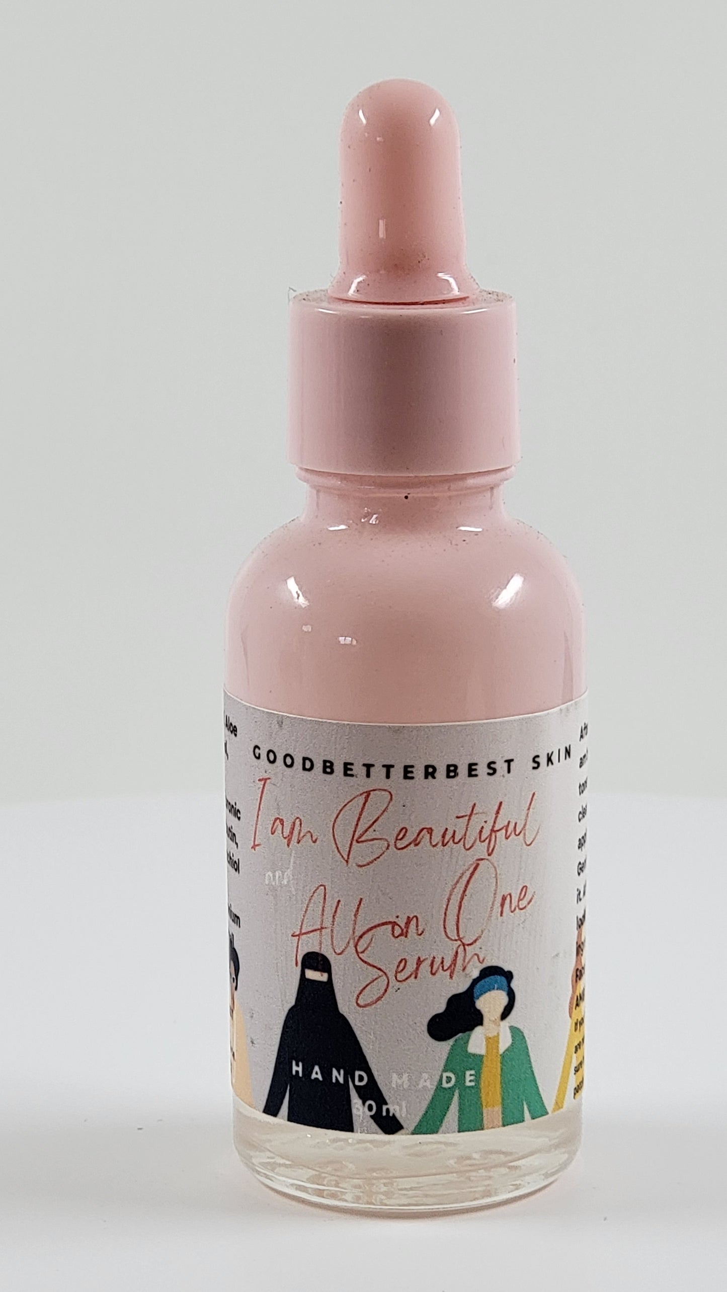 I am Beautiful All in One Serum with Hyaluronic acid, Alpha arbutin, Niacinamide, Bakuchiol, Bisabolol 30ml, 50ml