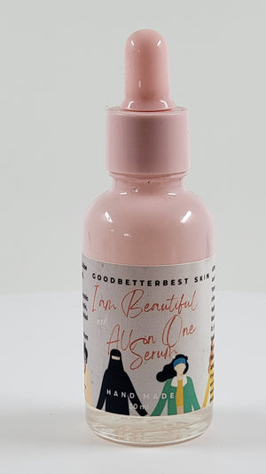 I am Beautiful All in One Serum with Hyaluronic acid, Alpha arbutin, Niacinamide, Bakuchiol, Bisabolol 30ml, 50ml