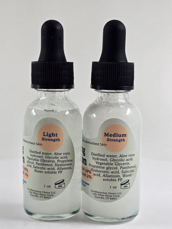Peeling solution light and medium strength  1oz (without cotton pads)