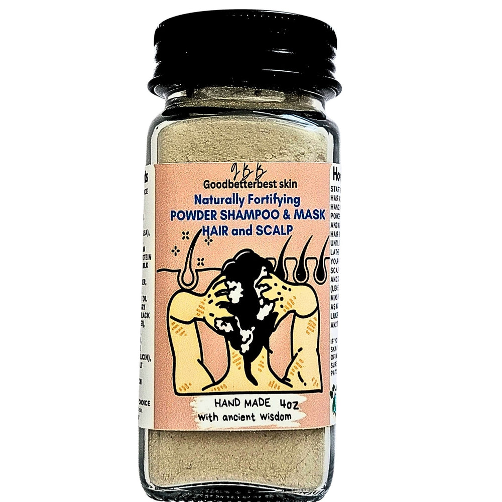 Nutritious Powder to Foam Cleanser For HAIR and SCALP 4oz