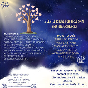 Hibernation Honey — Waterless Oil-to-Foam Cleanser 5oz All-in-on formula