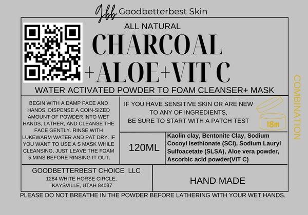 This is the Ancient wisdom! Natural powders to gentle and mild foam cleanser 4oz for different skin types