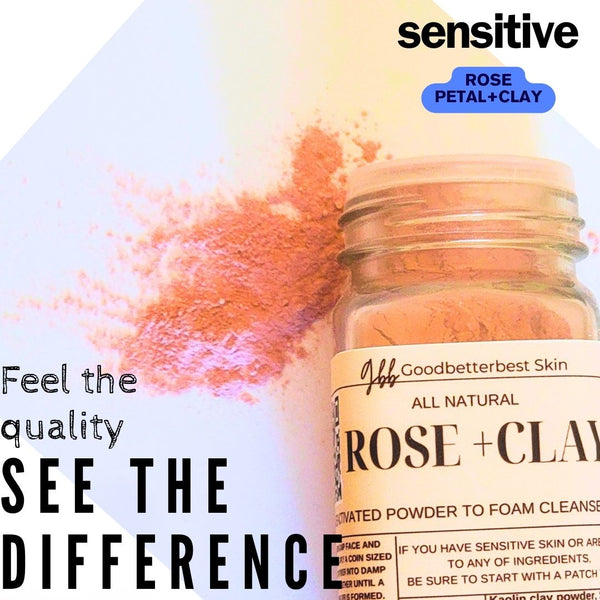 This is the Ancient wisdom! Natural powders to gentle and mild foam cleanser 4oz for different skin types