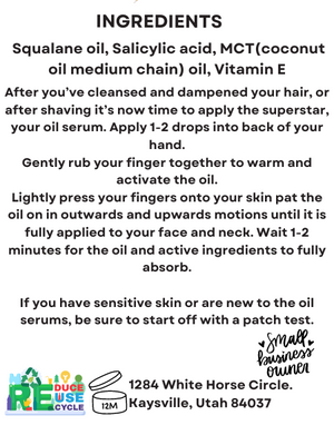 Squalane oil & BHA, salicylic acid 2%