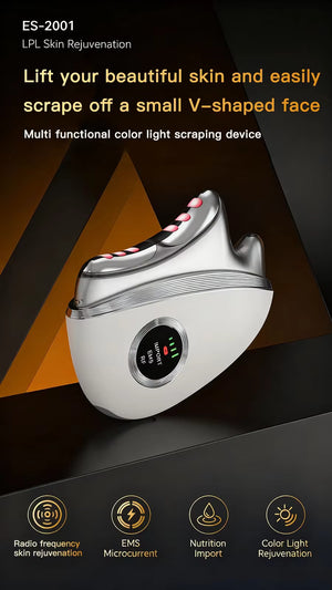 gbb At-Home Electric Gua Sha with Heat, Light(three), Import, EMS, RF, Vibration