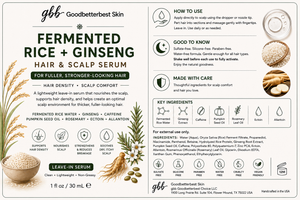 Fermented Rice + Ginseng Hair & Scalp Serum