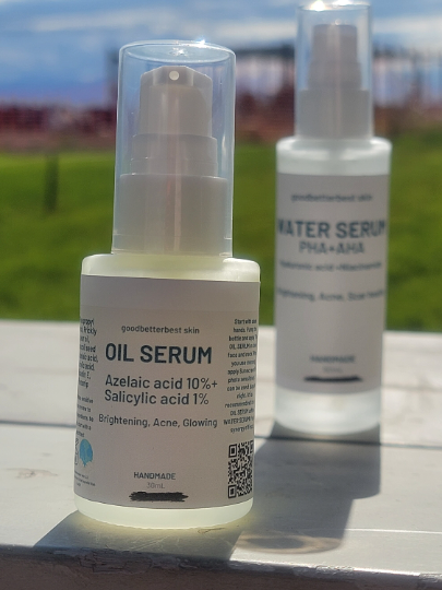 Powerful Oil Serum with Azelaic acid 10%+ Salicylic acid for Brightening, Acne, Glowing