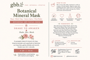 gbb Botanical Mineral Mask