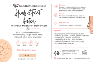 gbb Hands & Feet Butter — Intensive Moisture + Barrier Care