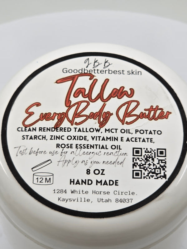 Tallow Whipped Body Butter 8oz