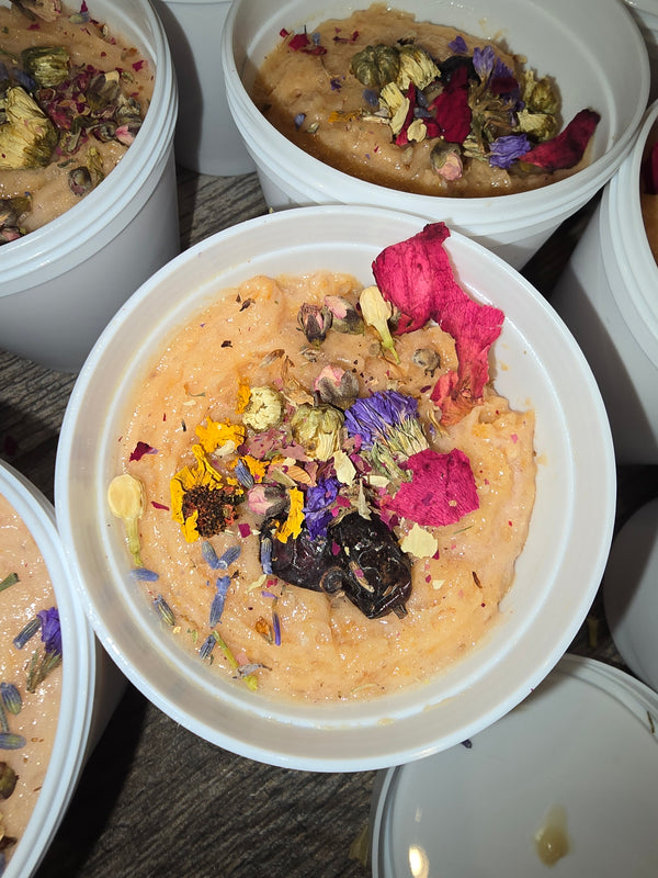 Herbs+Citrus+Rice Body scrub 6.7oz